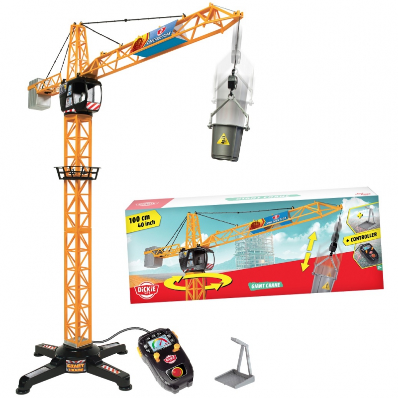 DICKIE statybinis kranas Giant nuotolinio valdymo kranas 100cm