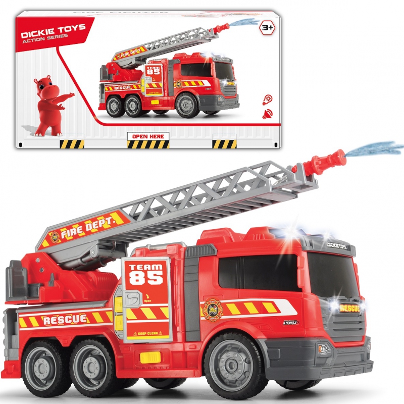 DICKIE ugniagesių departamento ugniagesių gelbėtojas 36 cm gaisrinis automobilis