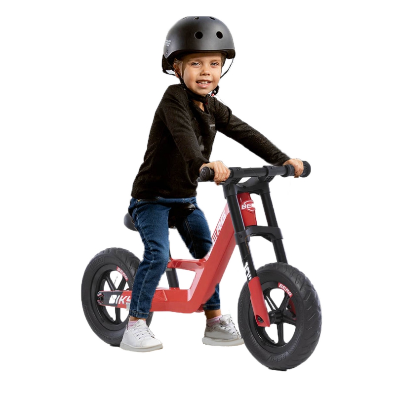 BERG Balance Bike visureigis Push Bike Biky Raudonas