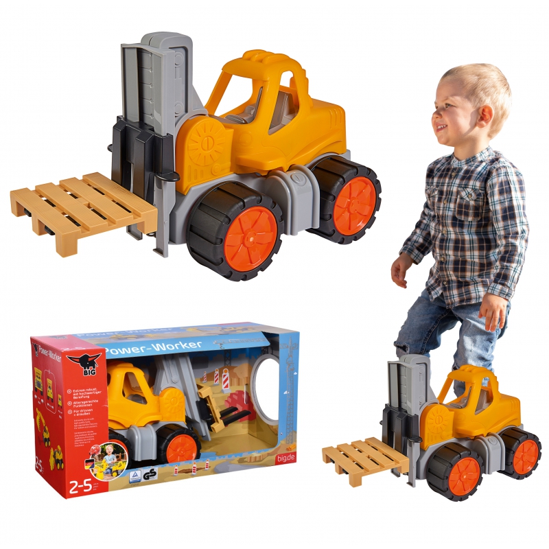 Power Worker Forklift Car Statybos aikštelė BIG