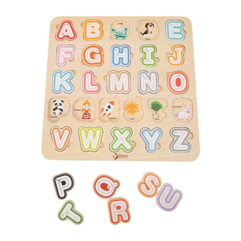 CLASSIC WORLD Puzzle Abėcėlės galvosūkis
