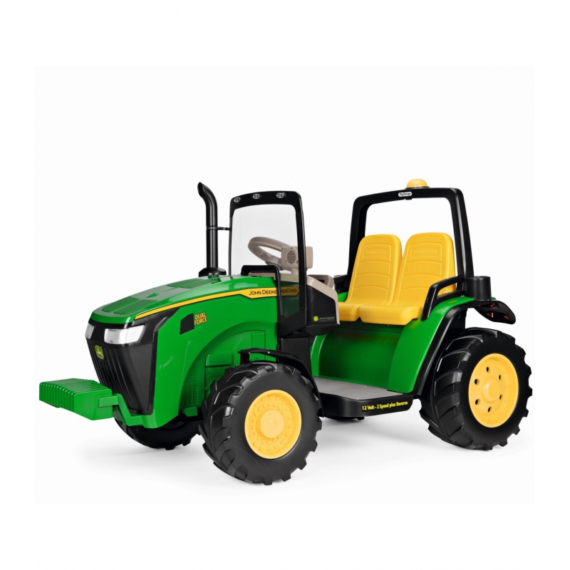 Peg Perego Didelis JOHN DEERE DUAL FORCE akumuliatorinis traktorius