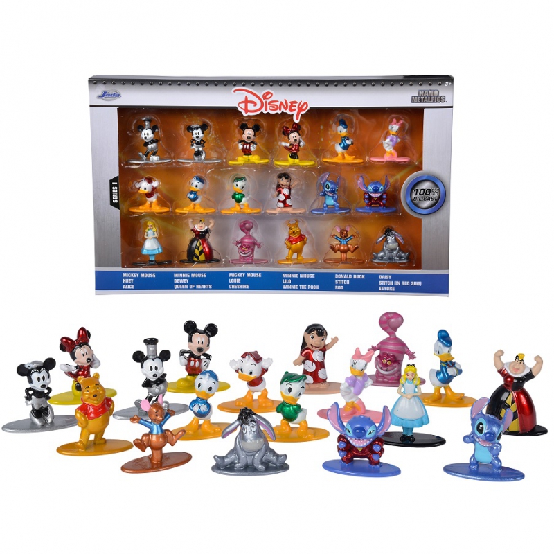 JADA Disney metalinių figūrėlių 18vnt rinkinys