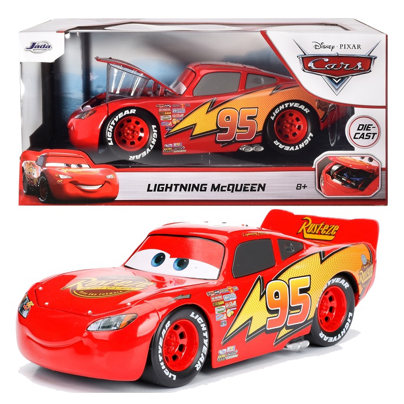 JADA Disney Lightning McQueen automobiliai 1:24 Metalas