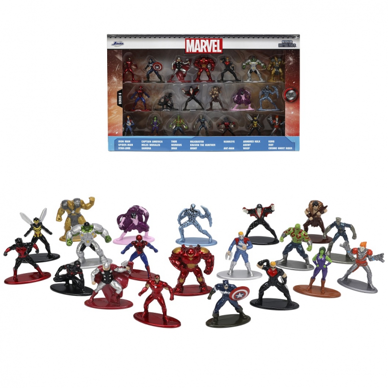 JADA Marvel metalinės figūrėlės 20vnt