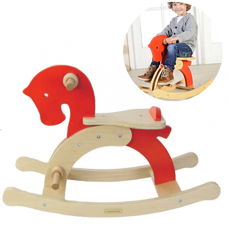MASTERKIDZ medinis supamasis arkliukas