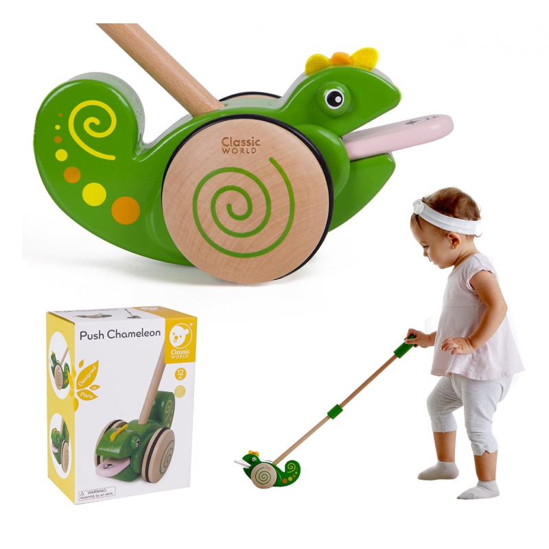 CLASSIC WORLD medinis chameleonas stumdomas žaislas