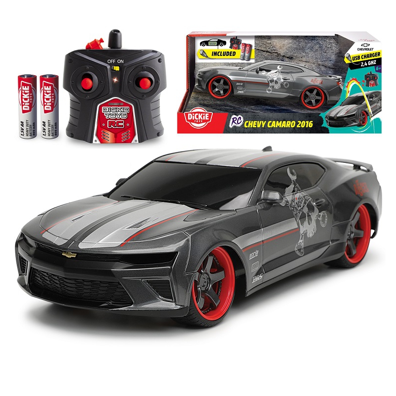 DICKIE Chevy Camaro 2016 RC Car 29cm nuotoliniu būdu valdomas