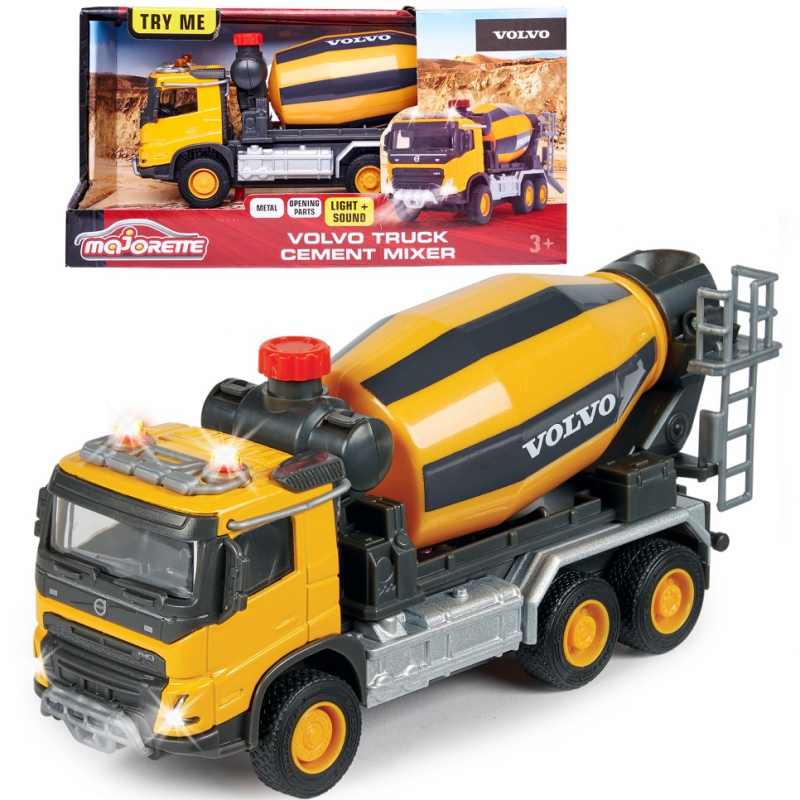 MAJORETTE Grand Volvo Betono maišyklė 19cm