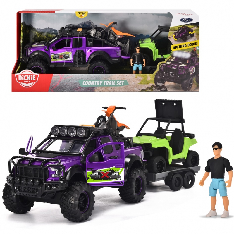DICKIE Playlife Set visureigio keturračio variklio veiksmo figūrėlė