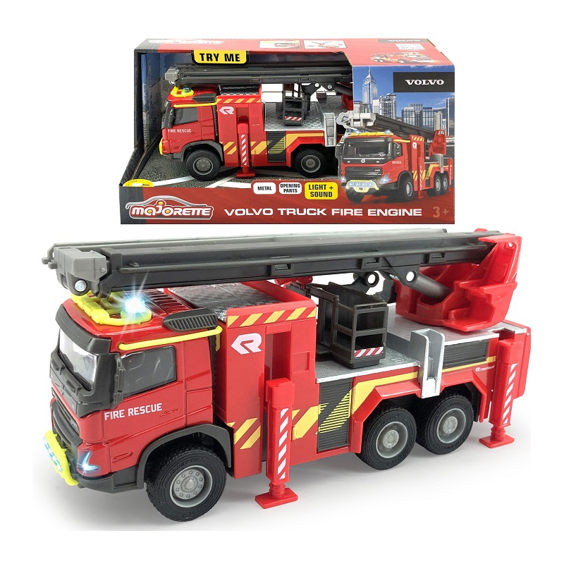 MAJORETTE Grand Volvo ugniagesių skyrius 19cm