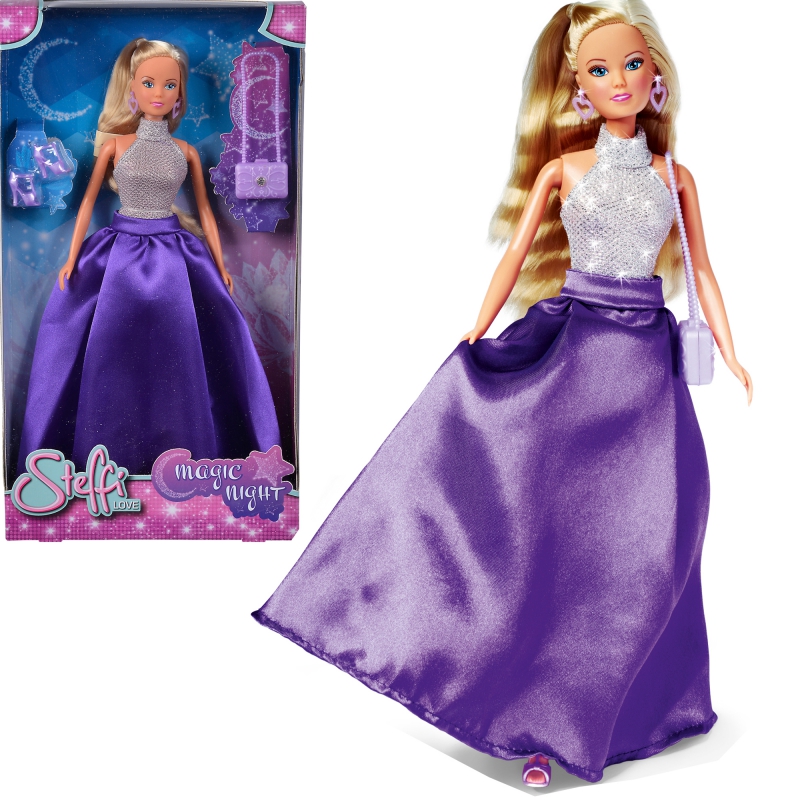 SIMBA Steffi Doll Magical Night vakarinė suknelė su aukštakulniais
