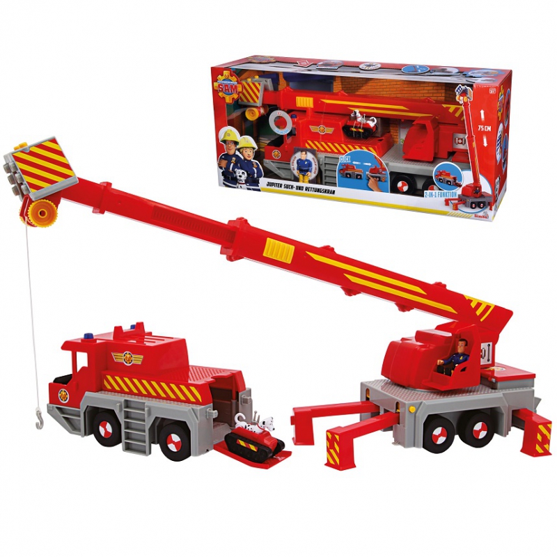 SIMBA ugniagesio Samo Jupiterio gelbėjimo kranas 50 cm krano transporto priemonė
