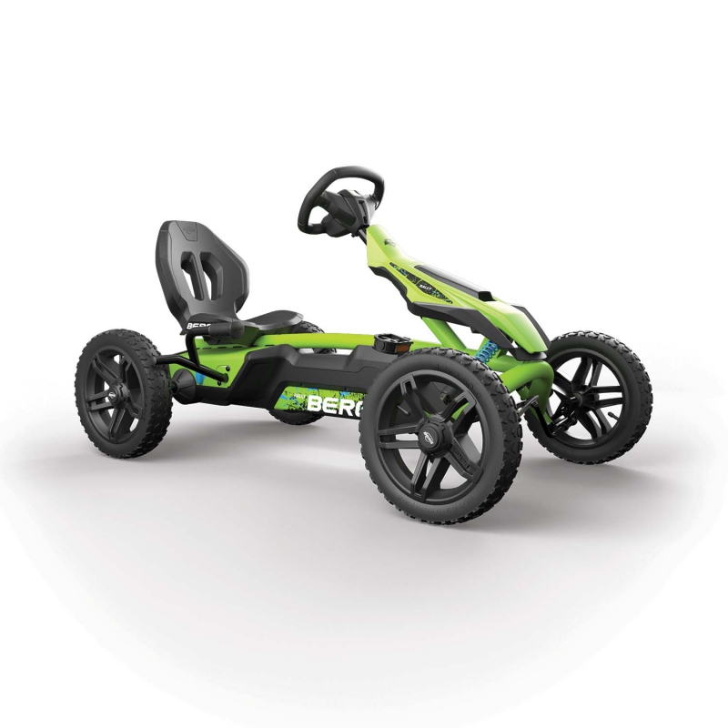BERG Pedal Go Kart RALLY DRT GREEN BFR 4-12 metų iki 60 kg