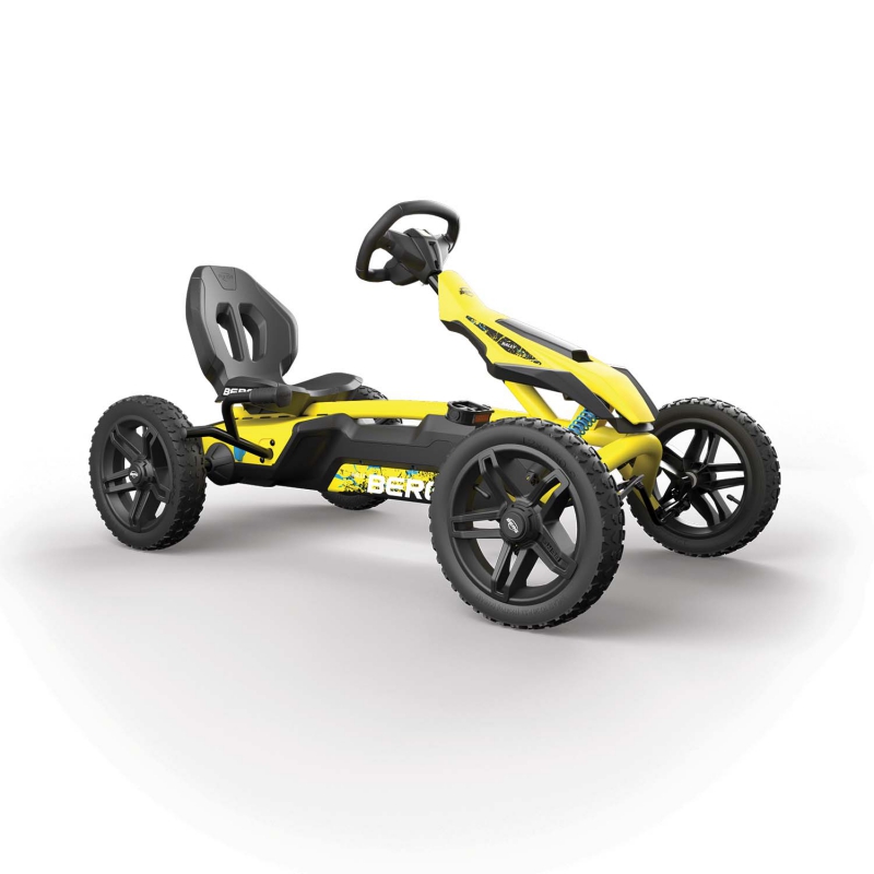 BERG Pedal Go Kart RALLY DRT Yellow BFR-3 4-12 metų iki 60 kg
