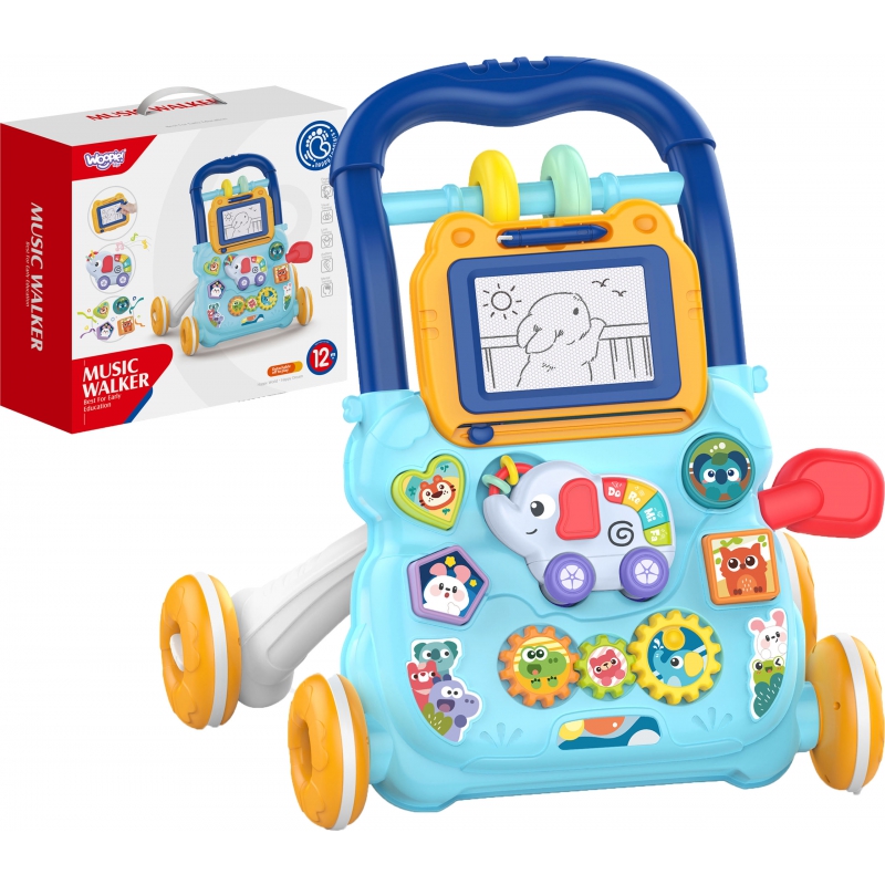 WOOPIE BABY interaktyvus vaikštynas, muzikinis stūmikas + aprašymas