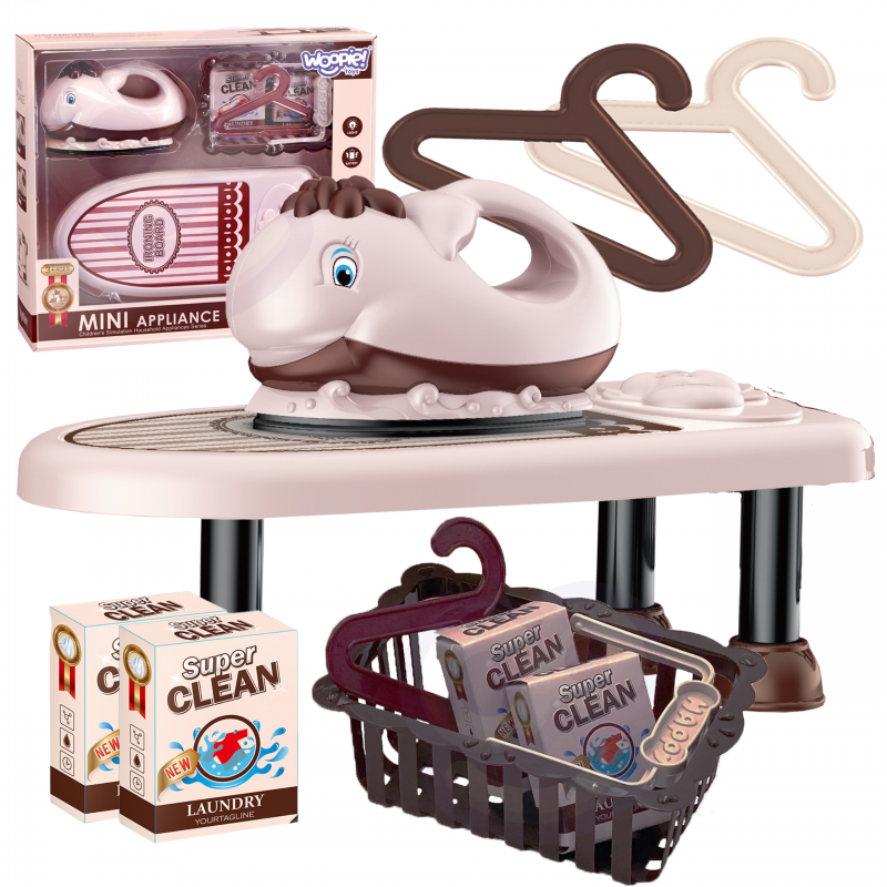 WOOPIE lyginimo rinkinys 2in1 lygintuvas su muzika 7 vnt.
