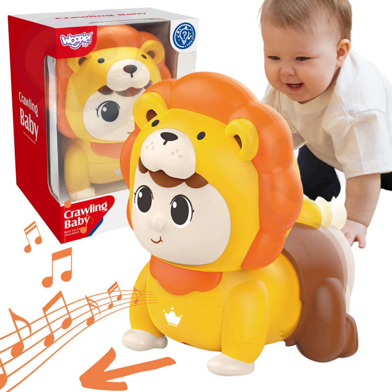 WOOPIE BABY ropojantis kūdikio žaislas su melodijomis, žėrintis interaktyvus