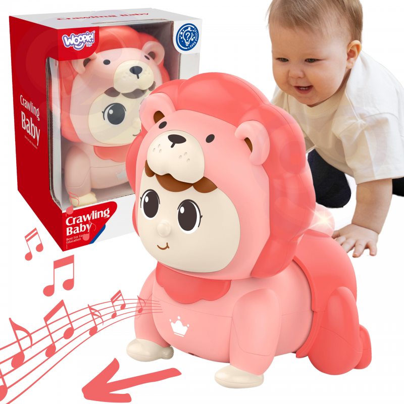 WOOPIE BABY ropojantis kūdikio žaislas su melodijomis, žėrintis interaktyvus