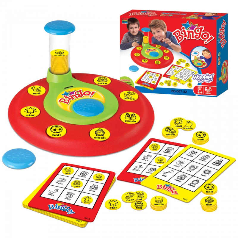 WOOPIE Bingo Game Match Chips stalo žaidimų šeima