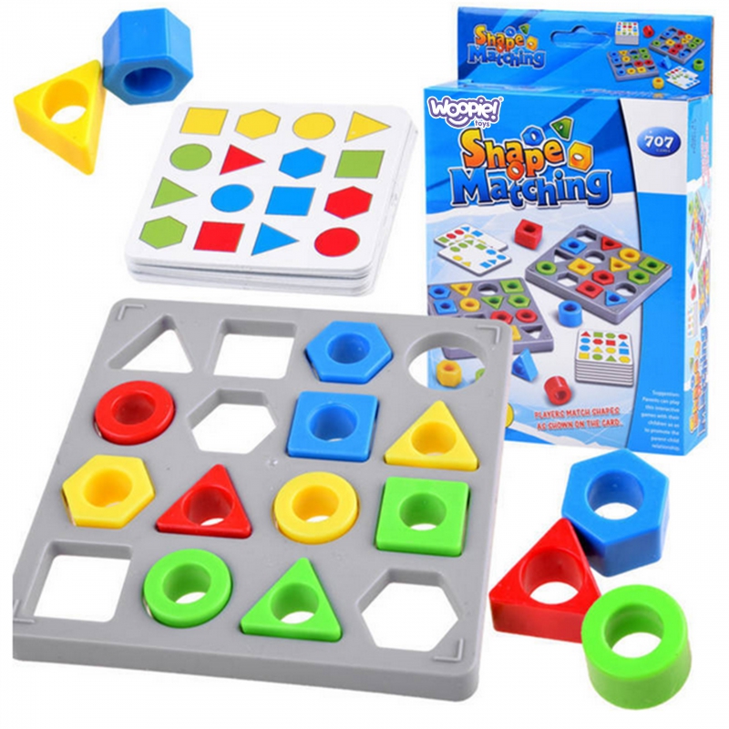 Dėlionės žaidimas WOOPIE Match Shapes