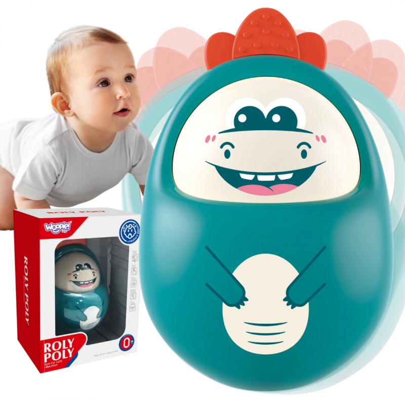 WOOPIE BABY Wańka Wstańka dinozauras su melodijomis