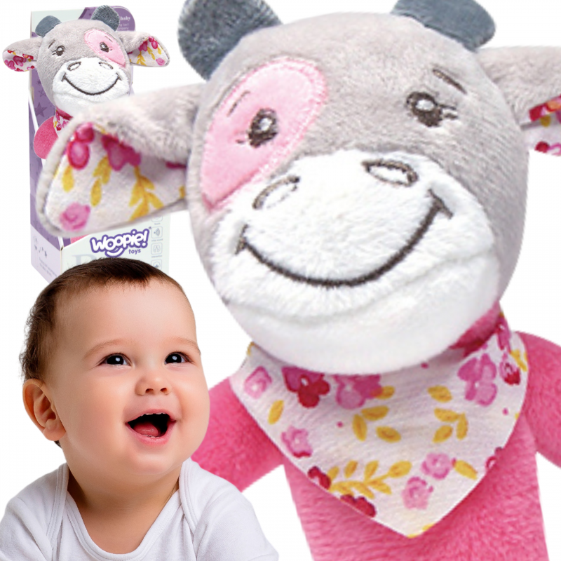 WOOPIE BABY pliušinis žaislas, sensorinis squeaker