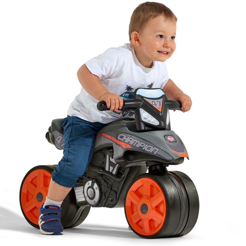 FALK motociklų gatvės čempionas juodi platūs tylūs ratai iš Recycled 2 metus
