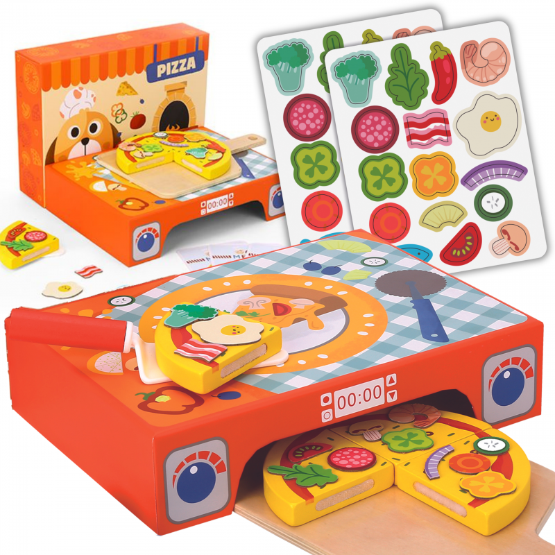 TOOKY TOY Medinių picų rinkinių raštai 39 vnt. FSC sertifikuota