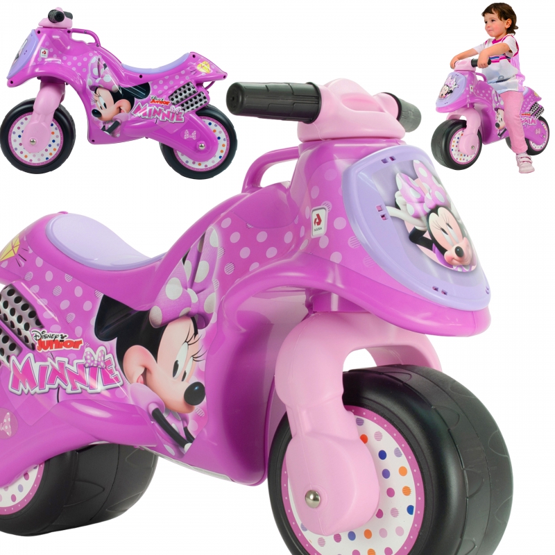 INJUSA Minnie Mouse važinėjantis balansinis dviratis