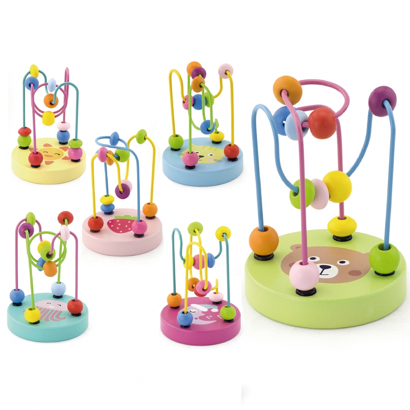 VIGA Wooden Handy Maze Interlace Motor Loop 1 vnt