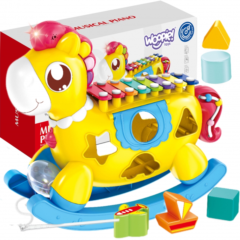 WOOPIE BABY interaktyvūs arklių cimbolai 8in1