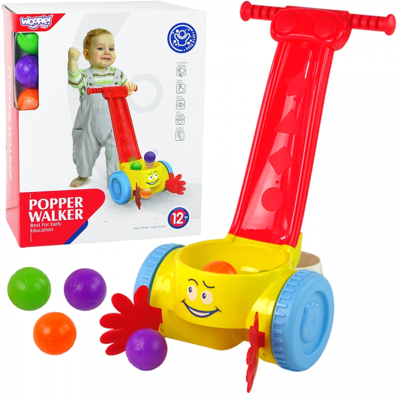 WOOPIE BABY stūmimo kamuoliukų surinkimo kamuoliukai 12m+