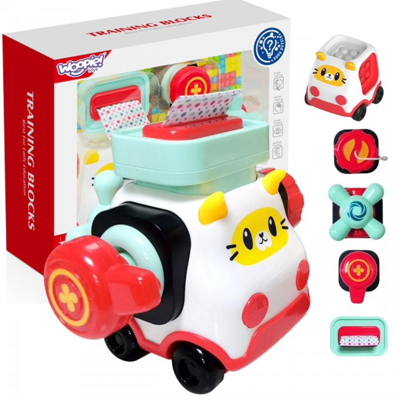 WOOPIE BABY Montessori Manipulative Kitty Car Kit 2