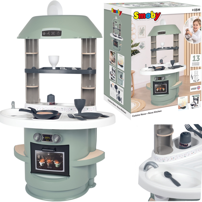 SMOBY Kuchnia Nova 13 vnt. +18m