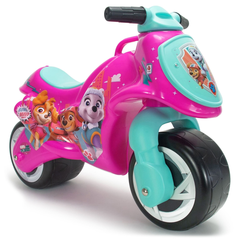 INJUSA Paw Patrol Pink Ride-On Push Bike bėgimo variklis