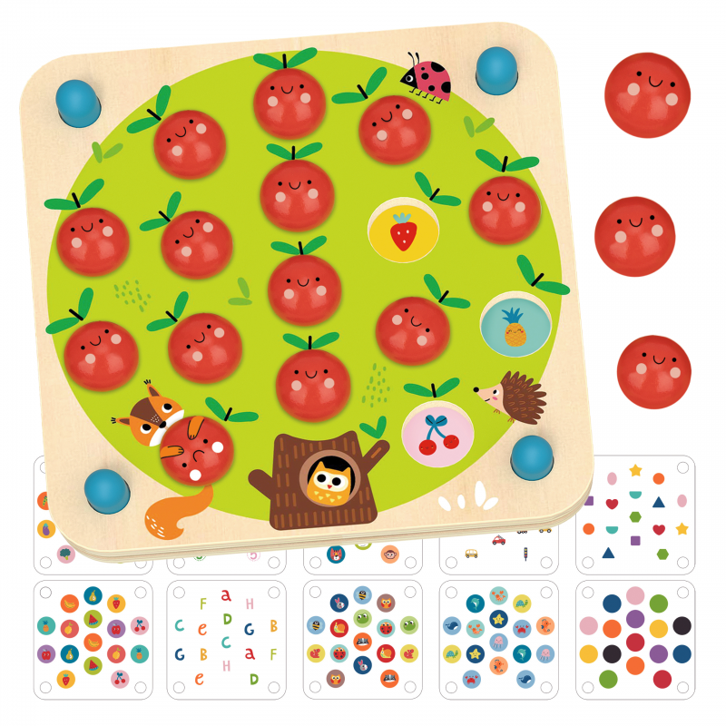 TOOKY TOY Memory Apple atminties žaidimas