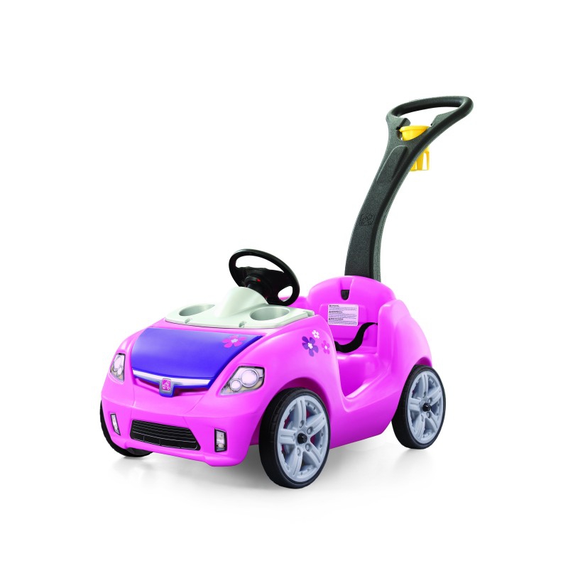 STEP2 Whisper Ride II Buggy Car Ride On Pink