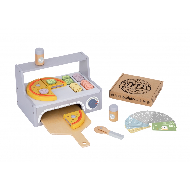 TOOKY TOY Picerijos medinės picos orkaitės priedai