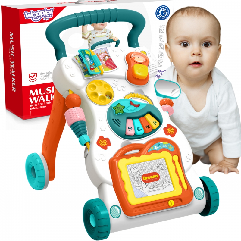 WOOPIE BABY Žaidžia Walker su Scribble