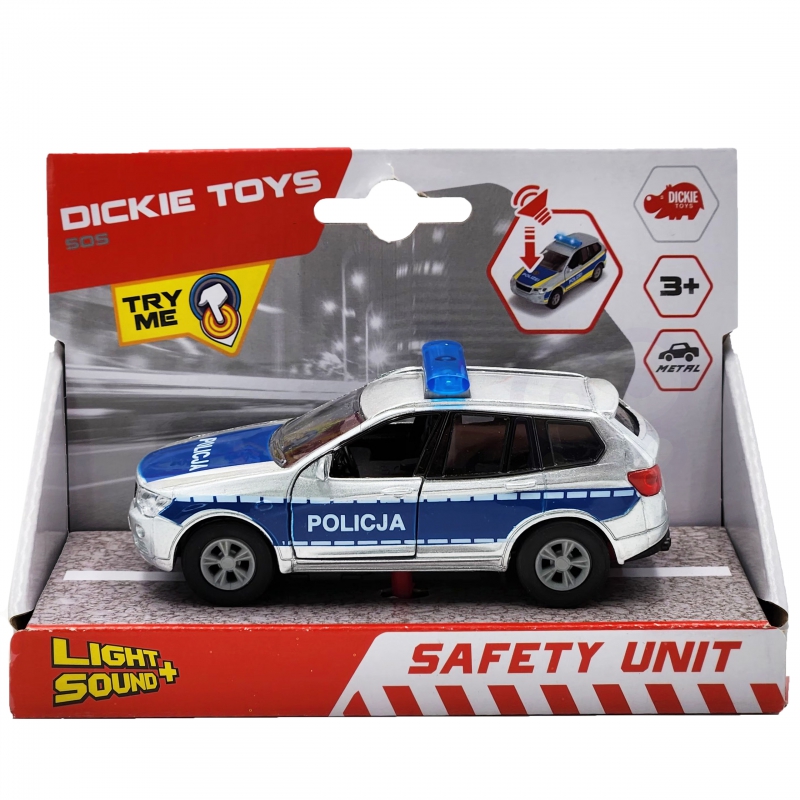 DICKIE SOS saugos skyriaus policijos šviesos garsas