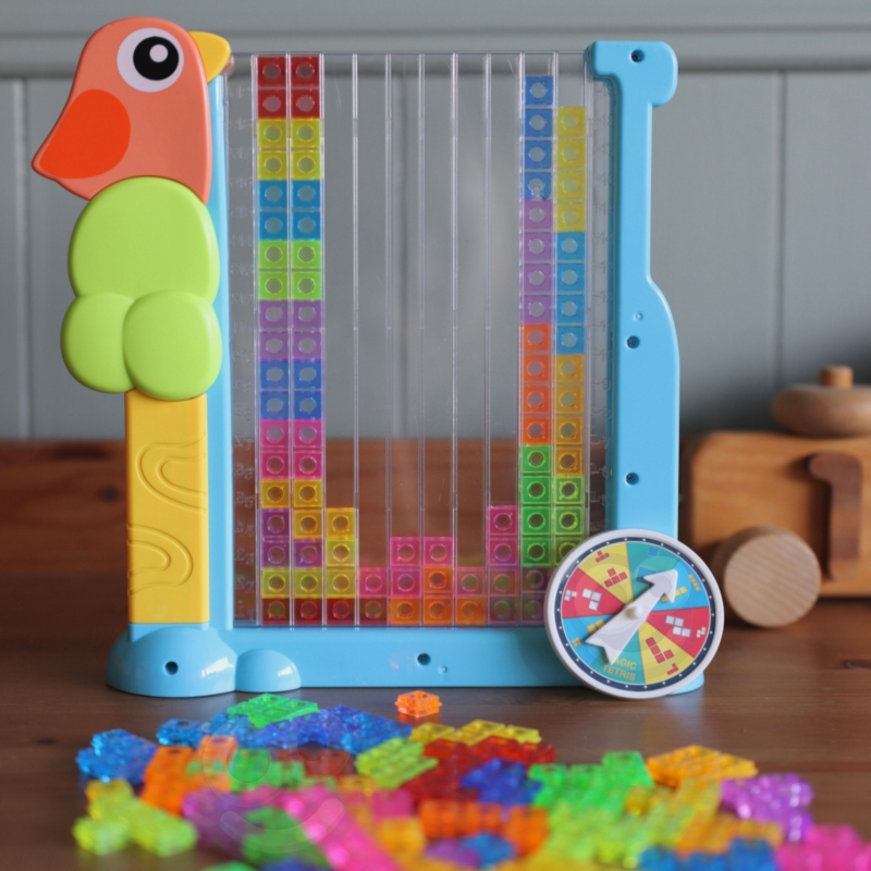 WOOPIE Mokomasis žaidimas Tetris Colorful Blocks