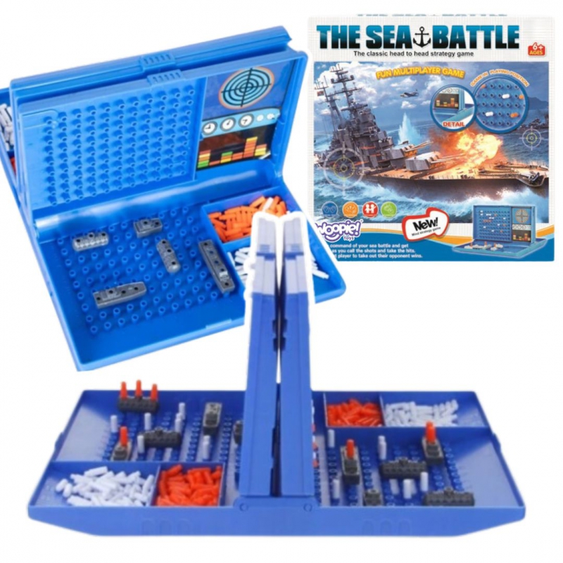 WOOPIE stalo žaidimas pristato Great Sea Battle 6+