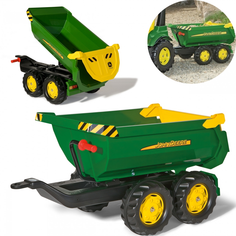 Rolly Toys rollyHalfpipe John Deere savivarčio priekaba
