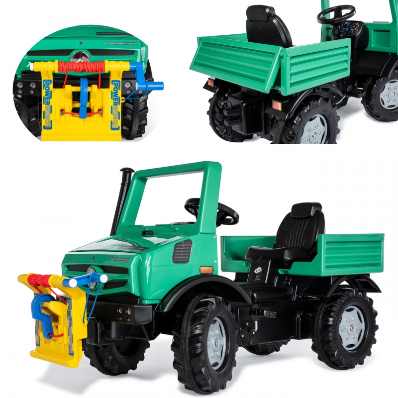 Rolly Toys RollyUnimog Forst Mercedes-Benz Gervė - Sunkvežimis Pedal Car