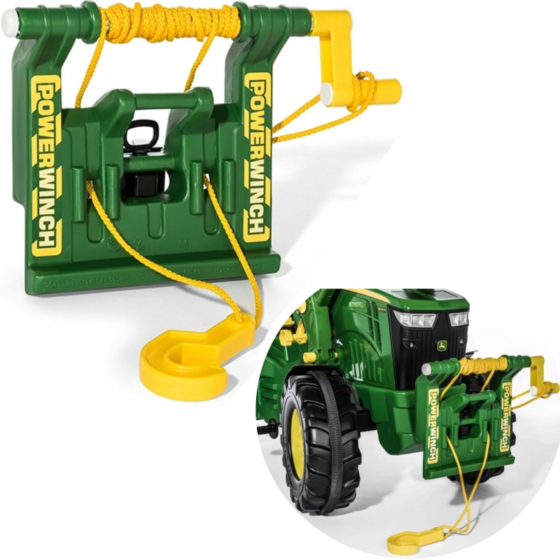 Rolly Toys rollyPowerwinch John Deere Gervė Traktoriaus gervė